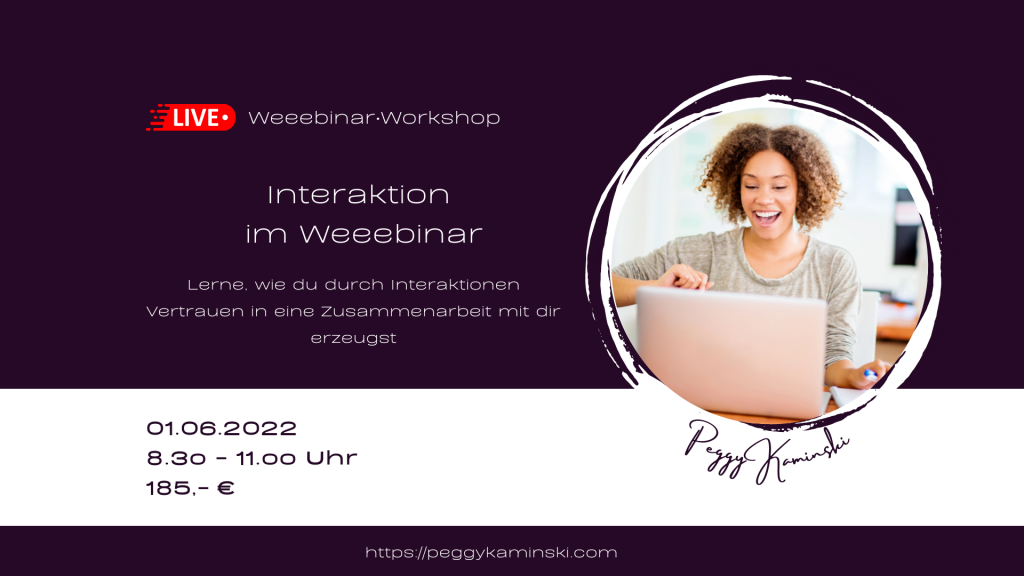 Workshop Interaktion im Webinar